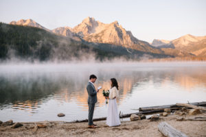 An Idaho Wedding Adventure With An Epic Alpine Lake